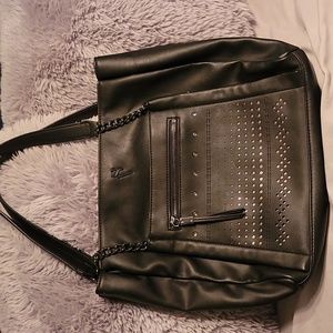 VERA WANG BLACK ROCKBRIDGE  SHOULDER TOTE LIKE NEW
